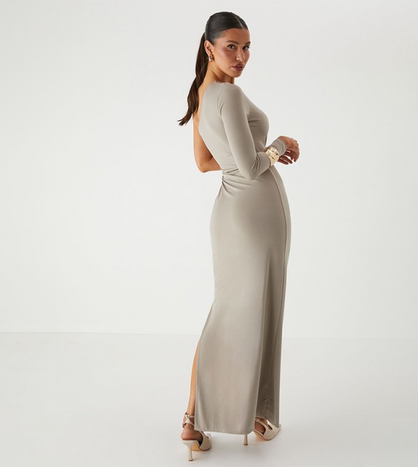 MissPap MissPap - Beige Party Dresses
