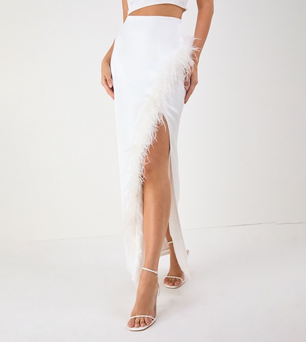 مس باب  ملابس - أبيض Co-Ord Set