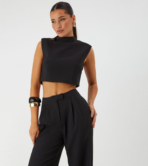 MissPap  Clothing Sets - Black Co-Ord Set