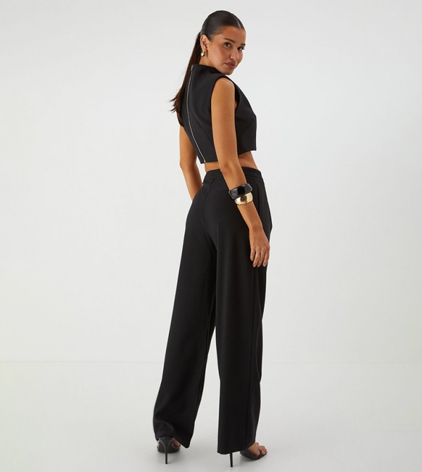 MissPap  Clothing Sets - Black Co-Ord Set