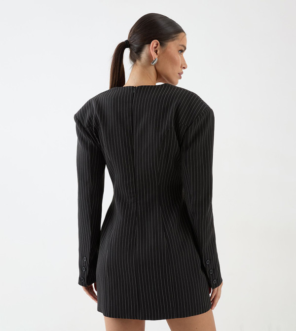 MissPap  Dresses - Black Mini Dresses