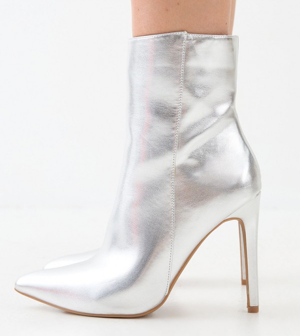 مس باب مس باب - فضي Ankle length Boots