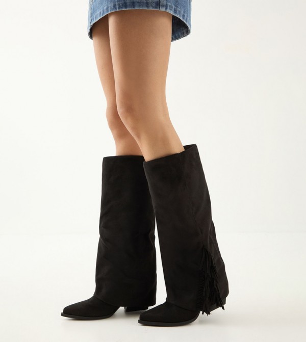 مس باب مس باب - أسود Knee length Boots