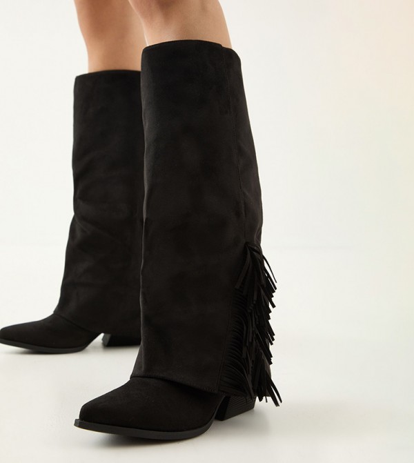 مس باب مس باب - أسود Knee length Boots