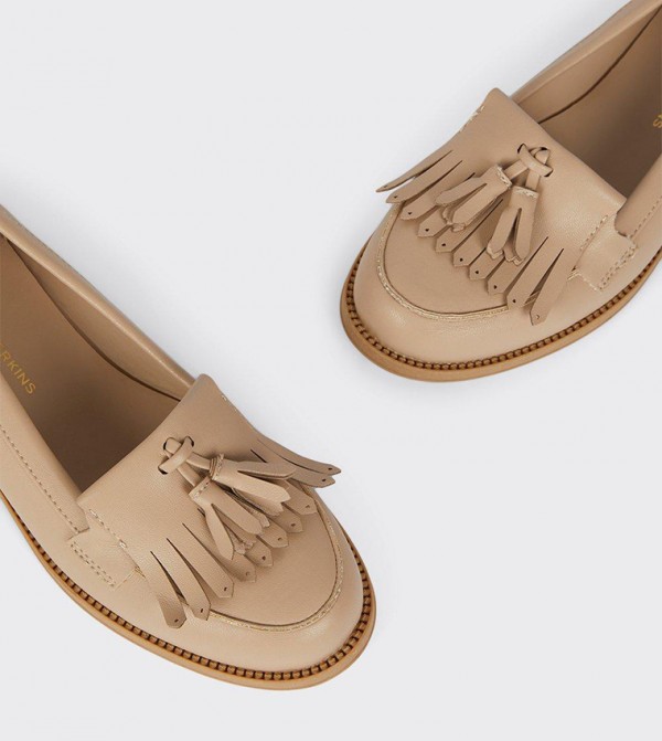 Dorothy Perkins  - Taupe Loafers/Moccasins