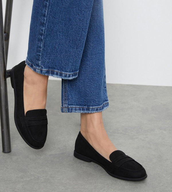 Dorothy Perkins - Black Loafers/Moccasins
