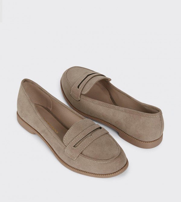 Dorothy Perkins Dorothy Perkins - Taupe Loafers/Moccasins