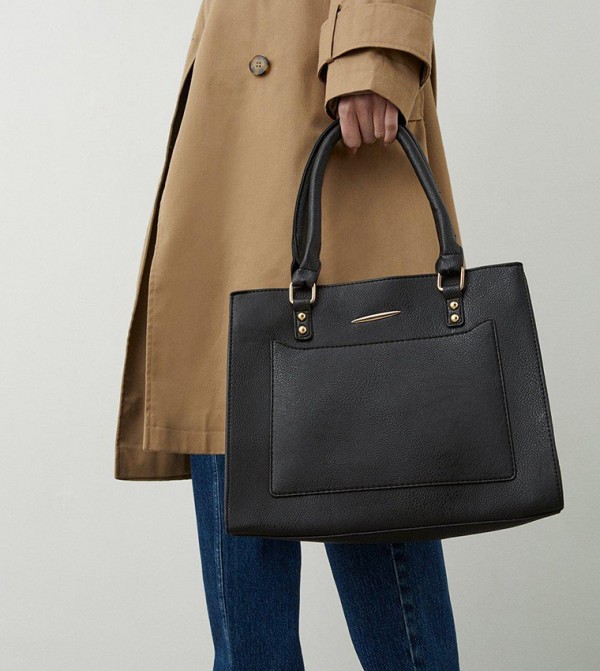 Dorothy Perkins  - Black Tote Bag
