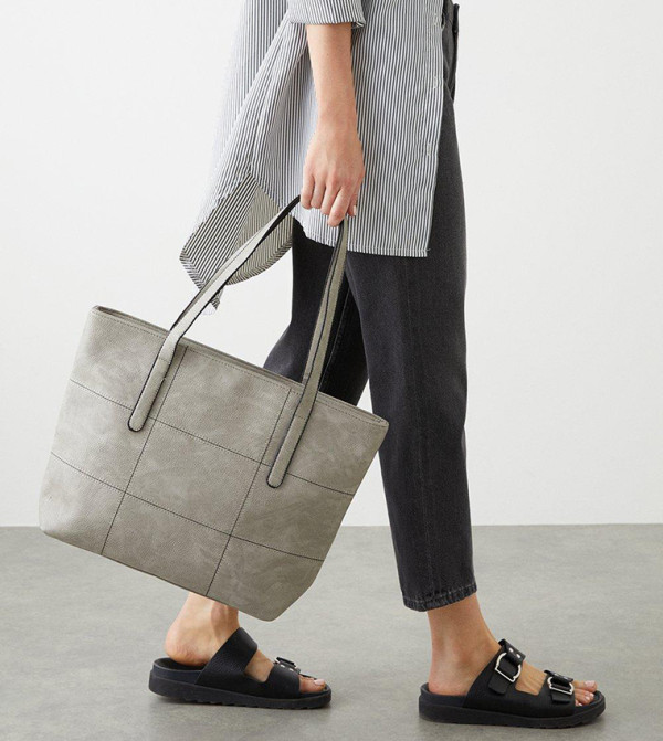 Dorothy Perkins Dorothy Perkins - Grey Tote Bag