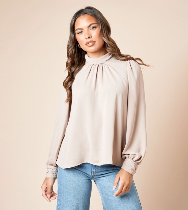 Dorothy Perkins Dorothy Perkins - Beige Casual Tops