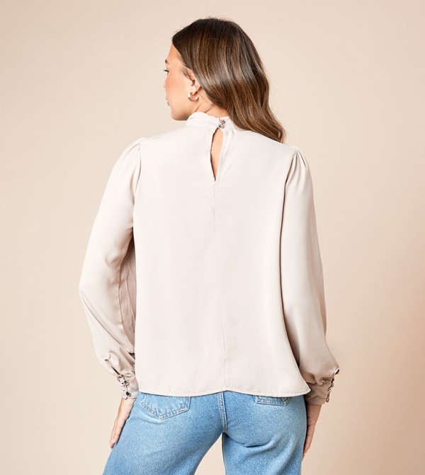 Dorothy Perkins Dorothy Perkins - Beige Casual Tops