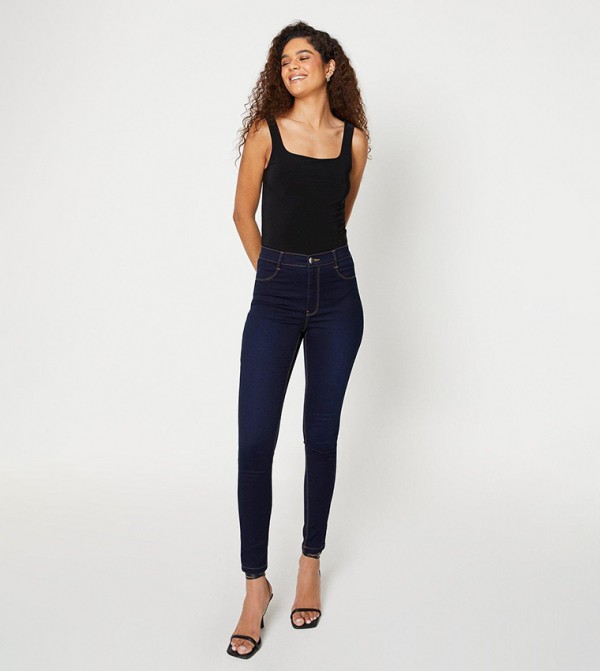 Dorothy Perkins  - Indigo Skinny Fit Jeans