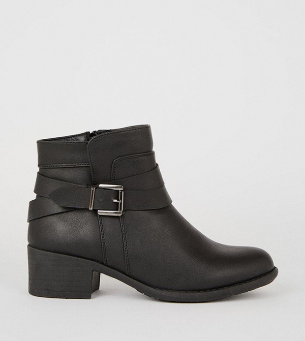 Dorothy Perkins  - Black Ankle Boots
