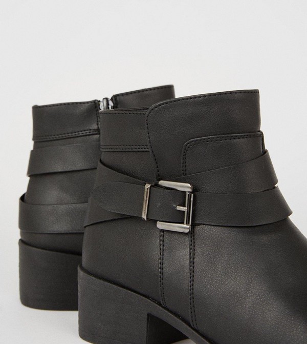 Dorothy Perkins  - Black Ankle Boots