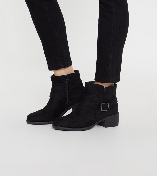 Dorothy Perkins - Outlet  - Black Ankle length Boots