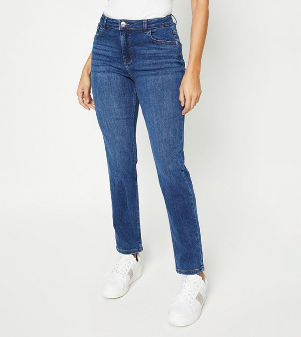 Dorothy Perkins Jeans - Blue Slim Fit Jeans
