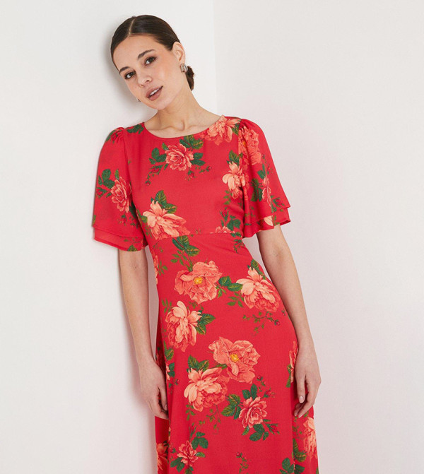 Dorothy Perkins Dorothy Perkins - Pink Midi Dresses