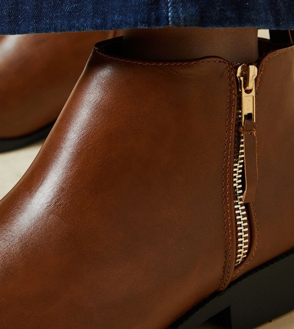 Dorothy Perkins Dorothy Perkins - Brown Ankle length Boots