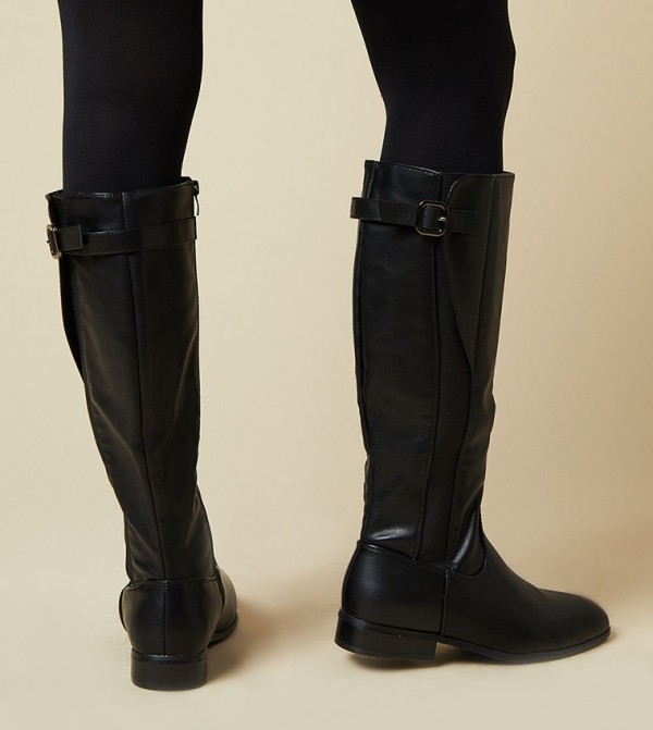 دوروثي بيركينز - اوتليت  بوت كالف - أسود Mid Calf Boots