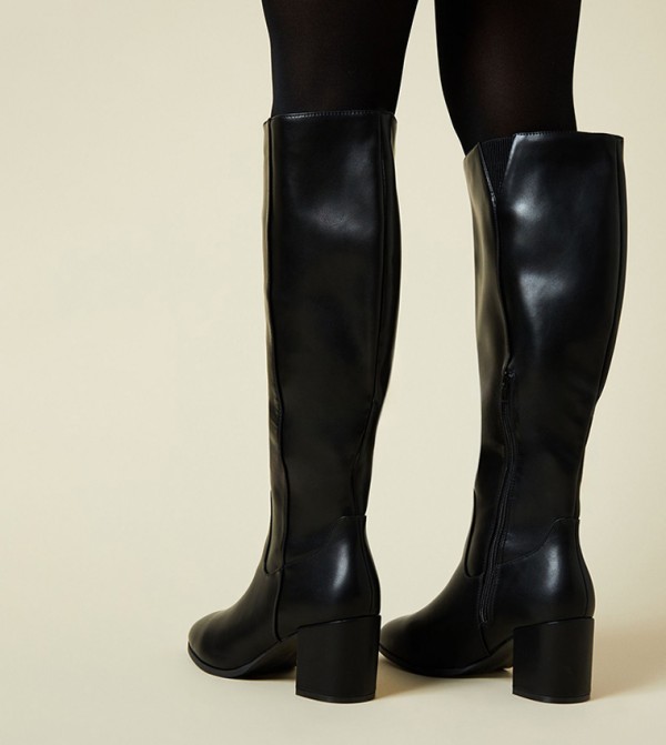 Dorothy Perkins  Boots - Black Knee length Boots