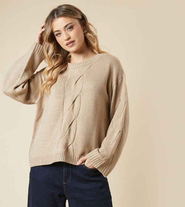 Dorothy Perkins  - Beige Sweaters