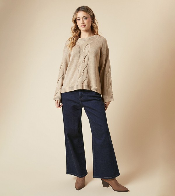 Dorothy Perkins  - Beige Sweaters