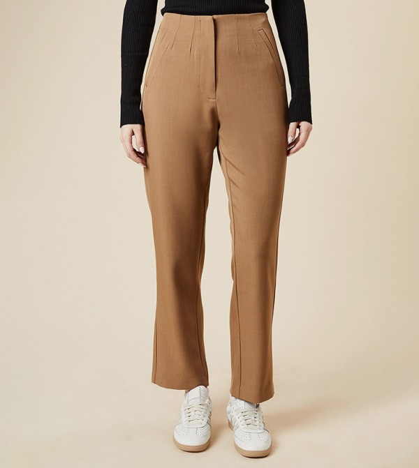 Dorothy Perkins Dorothy Perkins - Brown Casual Pants