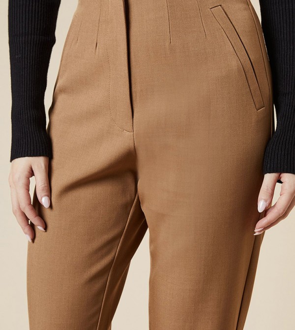 Dorothy Perkins Dorothy Perkins - Brown Casual Pants