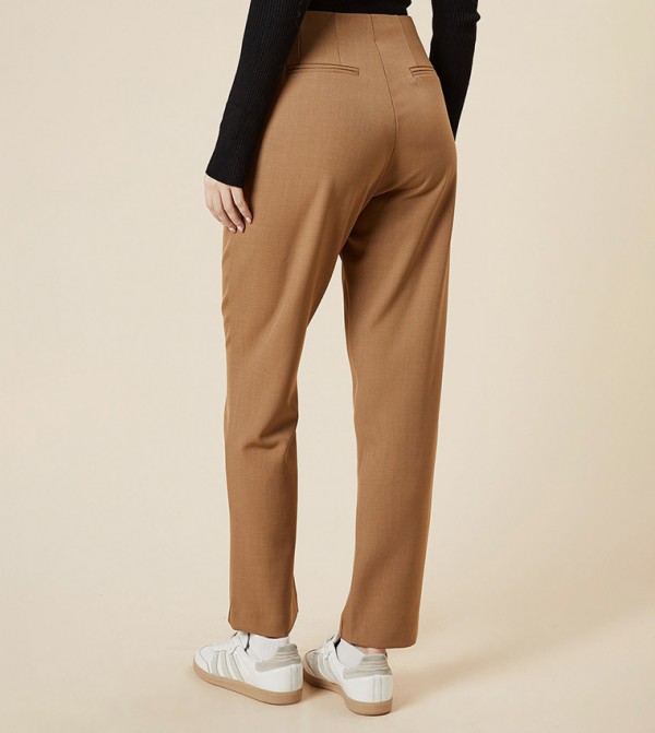 Dorothy Perkins Dorothy Perkins - Brown Casual Pants