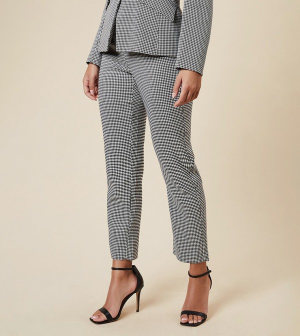 Dorothy Perkins  Formal Pants - Grey Casual Pants