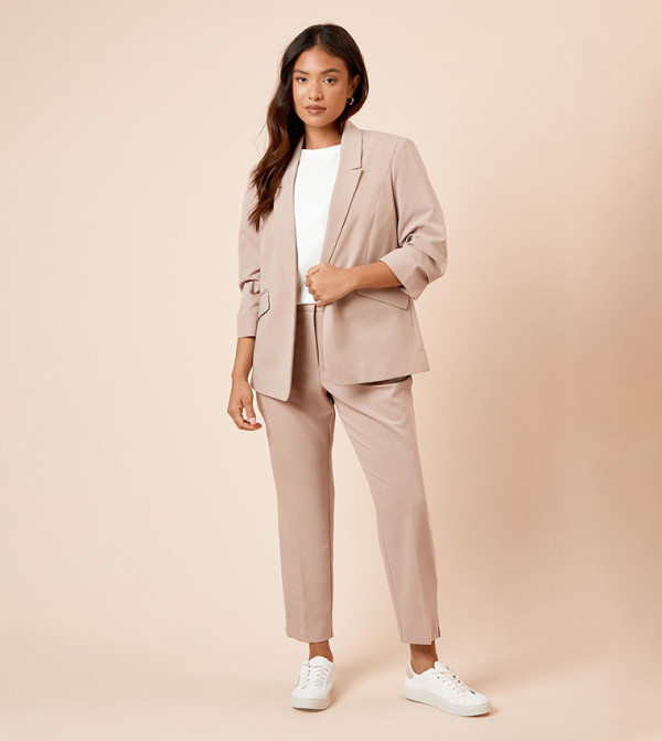 Dorothy Perkins Dorothy Perkins - STONE Casual Pants