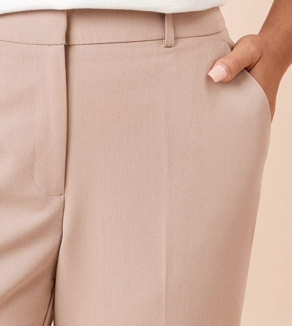 Dorothy Perkins Dorothy Perkins - STONE Casual Pants