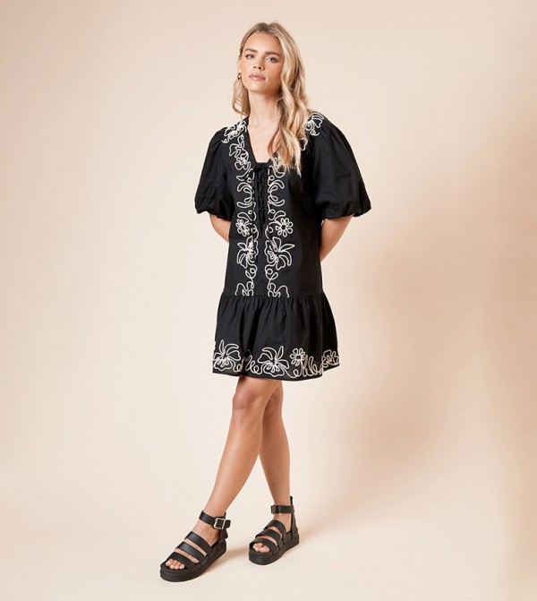 Dorothy Perkins Dorothy Perkins - Black Casual Dresses