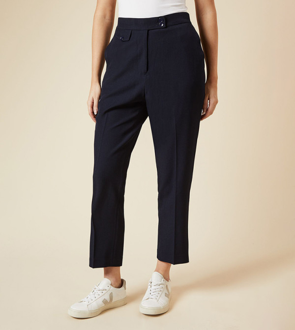Dorothy Perkins  Pants & Leggings - Navy Casual Pants