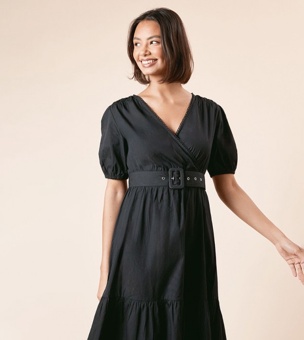 Dorothy Perkins Dorothy Perkins - Black Midi Dresses