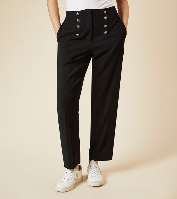 Dorothy Perkins Dorothy Perkins - Black Casual Pants