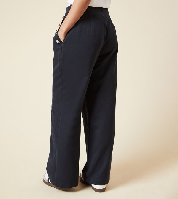 Dorothy Perkins  Pants & Leggings - Navy Casual Pants