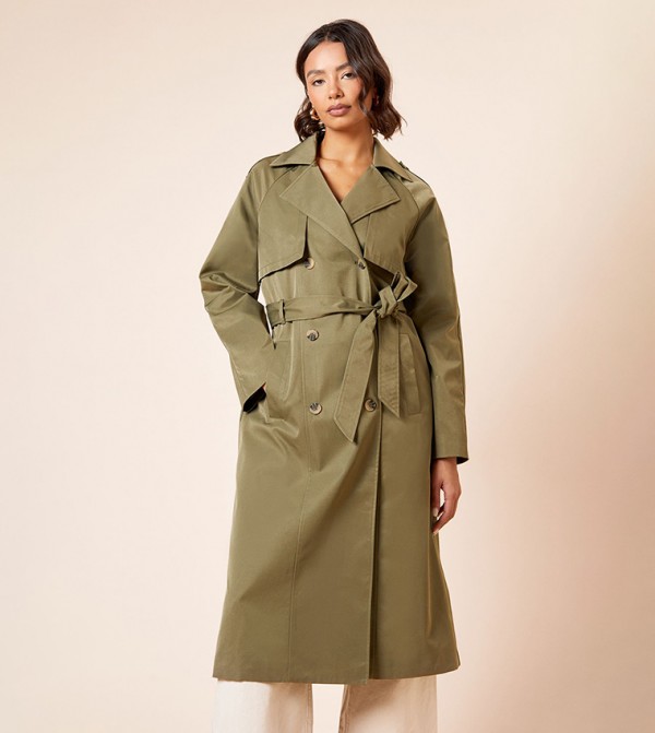 دوروثي بيركينز دورثي بيكينز - كاكي معاطف