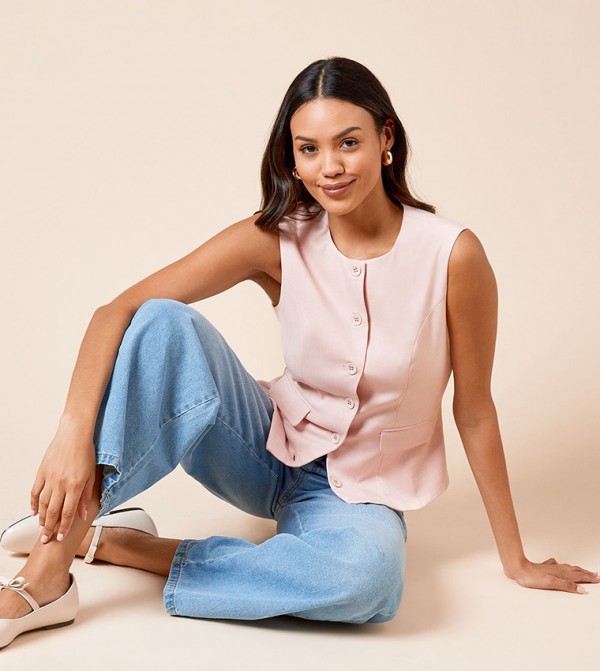 Dorothy Perkins Dorothy Perkins - Pink Waistcoats