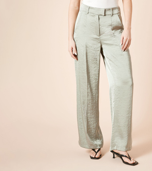 Dorothy Perkins  Pants & Leggings - Green Casual Pants