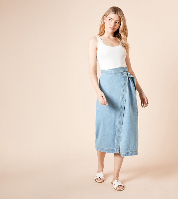 Dorothy Perkins Dorothy Perkins - Blue Midi Skirts