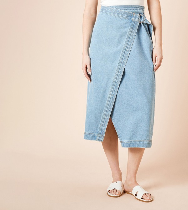 Dorothy Perkins Dorothy Perkins - Blue Midi Skirts