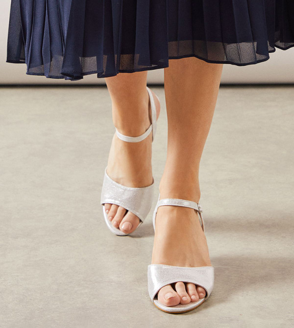 Good For the Sole  - Silver Heels