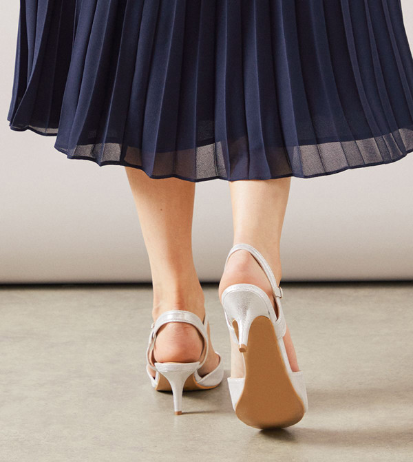 Good For the Sole  - Silver Heels