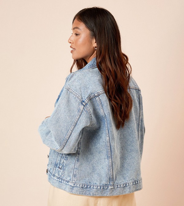 Dorothy Perkins Dorothy Perkins - Light Blue Denim Jackets