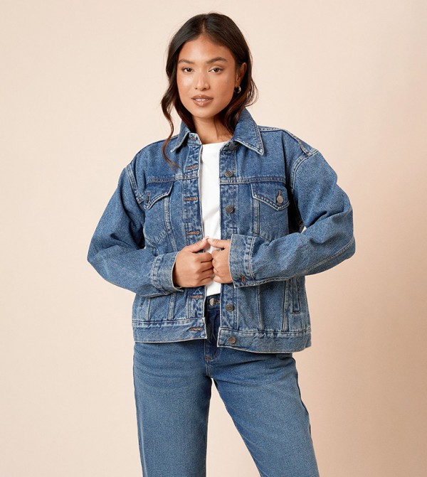 Dorothy Perkins Dorothy Perkins - Blue Denim Jackets