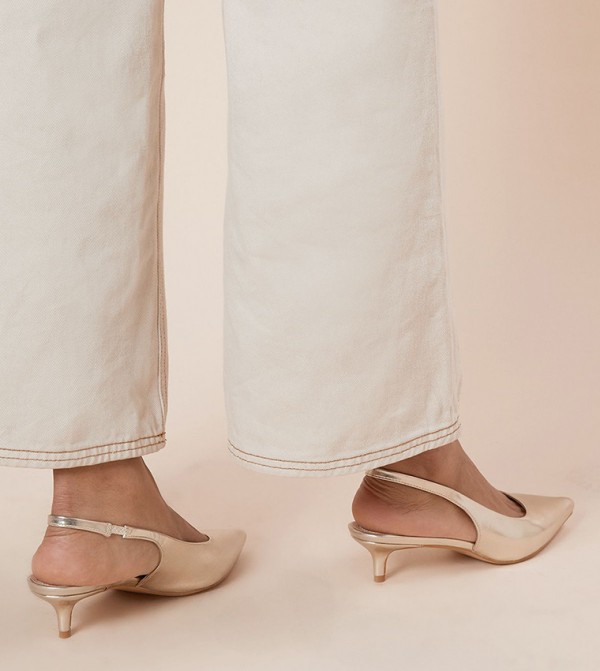 Dorothy Perkins  - Gold Pumps