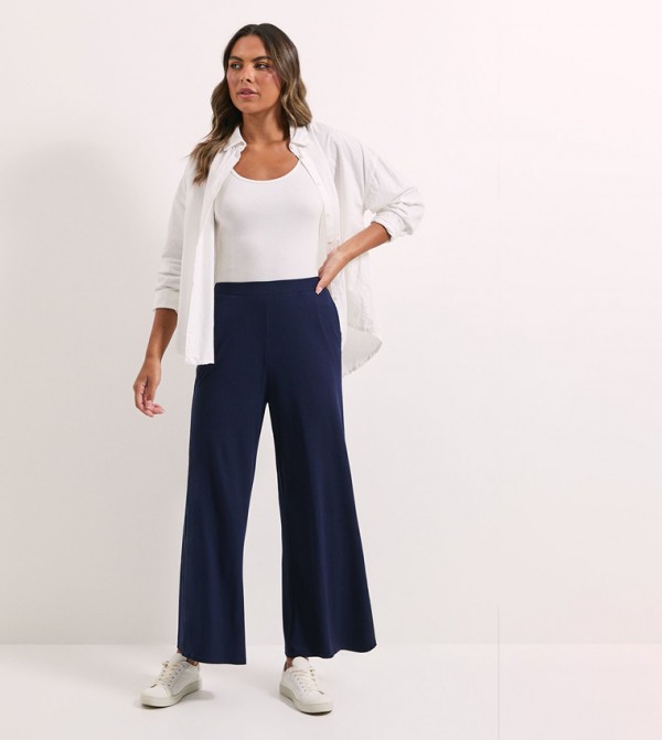 Dorothy Perkins Dorothy Perkins - Navy Casual Pants