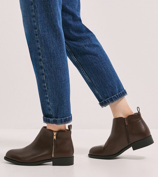 دوروثي بيركينز  أبوات - بني  Ankle length Boots