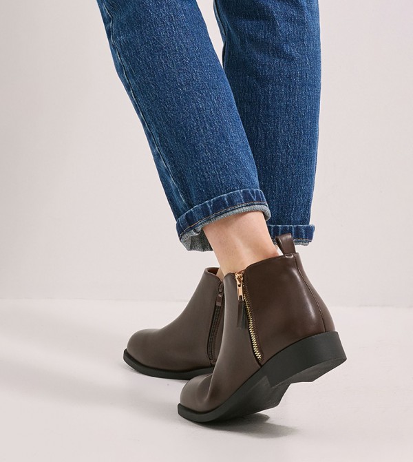 دوروثي بيركينز  أبوات - بني  Ankle length Boots